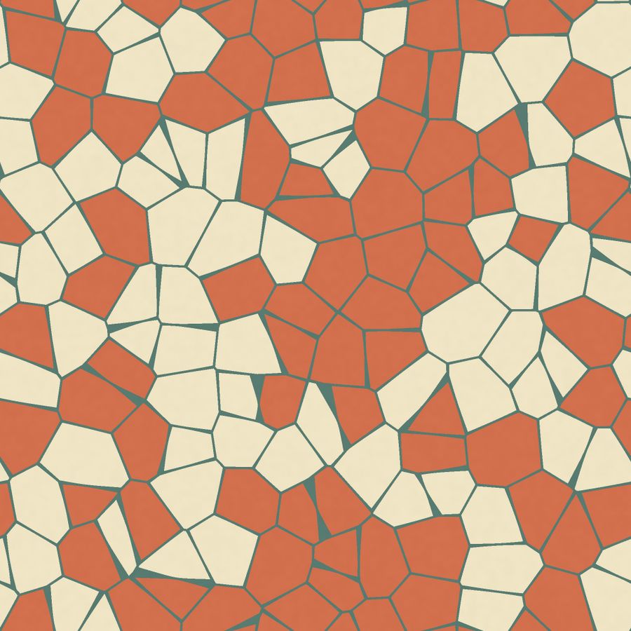 Voronoi Cells — a cell motif, drawn by the GeoPrint engine
