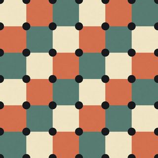 A circles pattern: Quatrefoil Circles