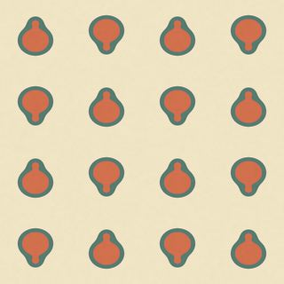A wallpaper pattern: Damask Medallion